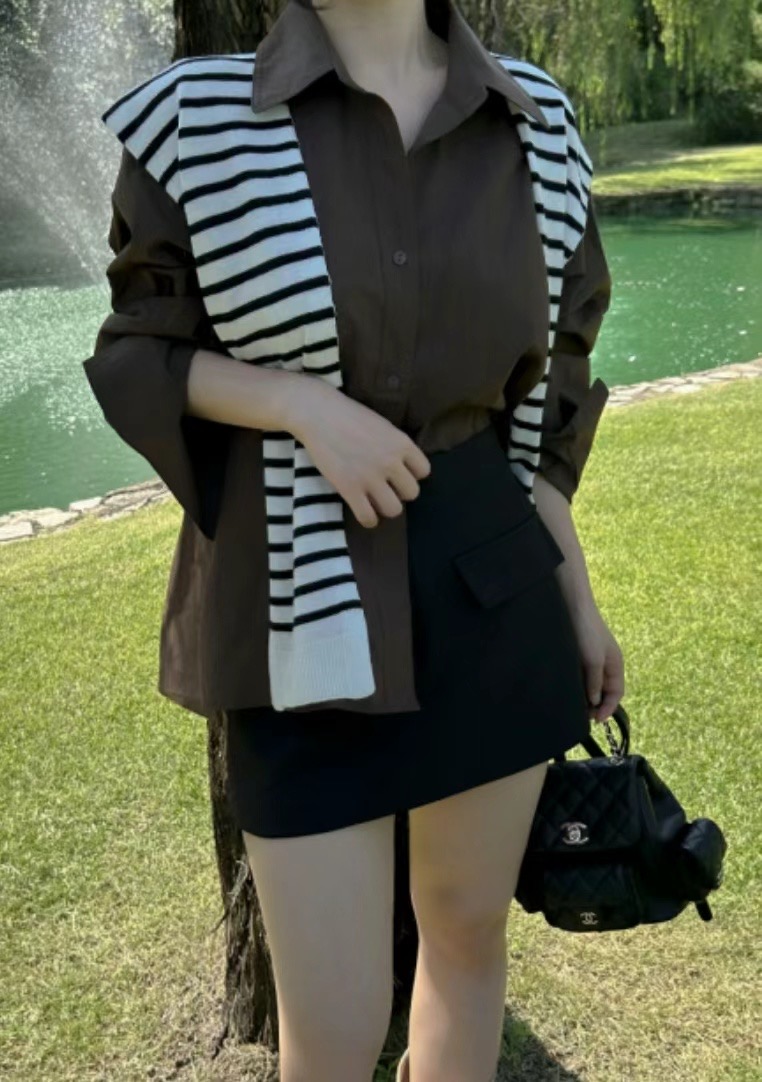 LUVLUV-럽럽-OT直郵韓國代購女裝新品人氣時尚襯衫蕾絲衫LUVLUV襯衫/蕾絲衫