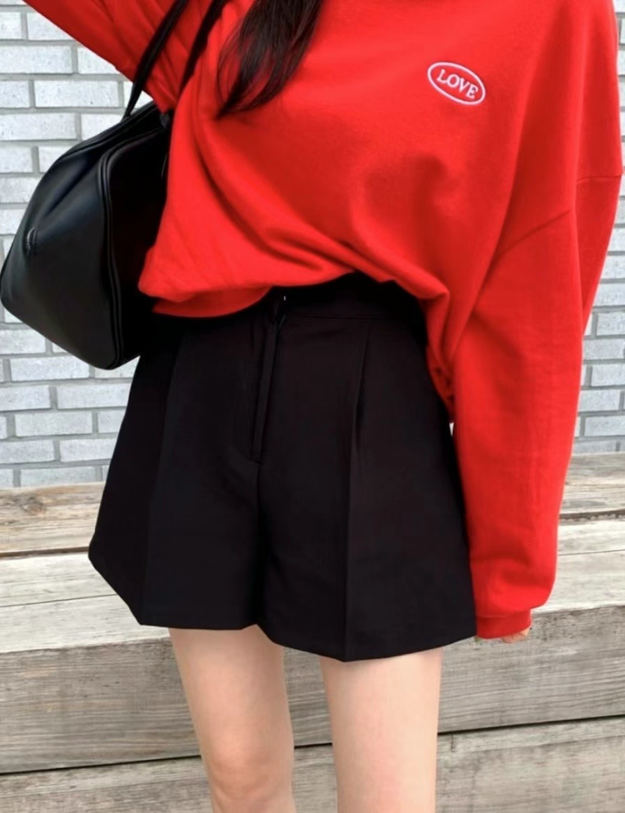 LUVLUV-럽럽-OT韓國直郵東大門實拍女裝新款休閑熱賣短褲LUVLUV短褲