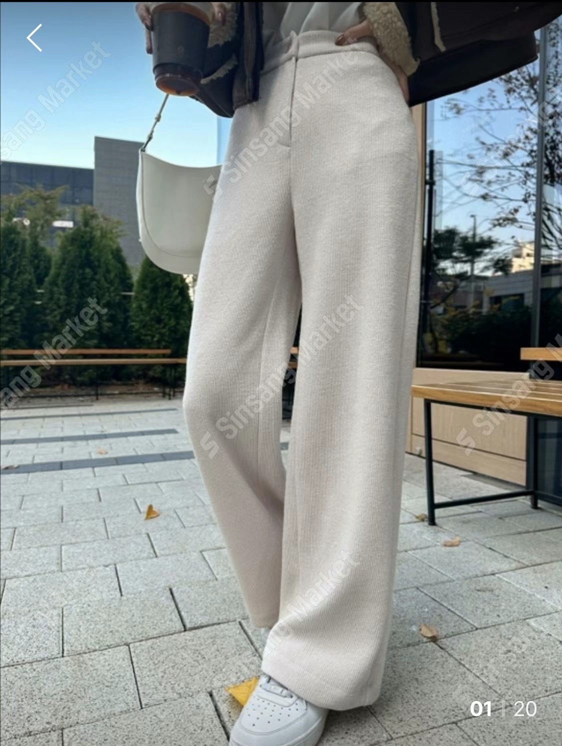 LUVLUV-럽럽-OT韓國直郵東大門代購女裝新品人氣休閑褲小熊LUVLUV休閑褲圖色3