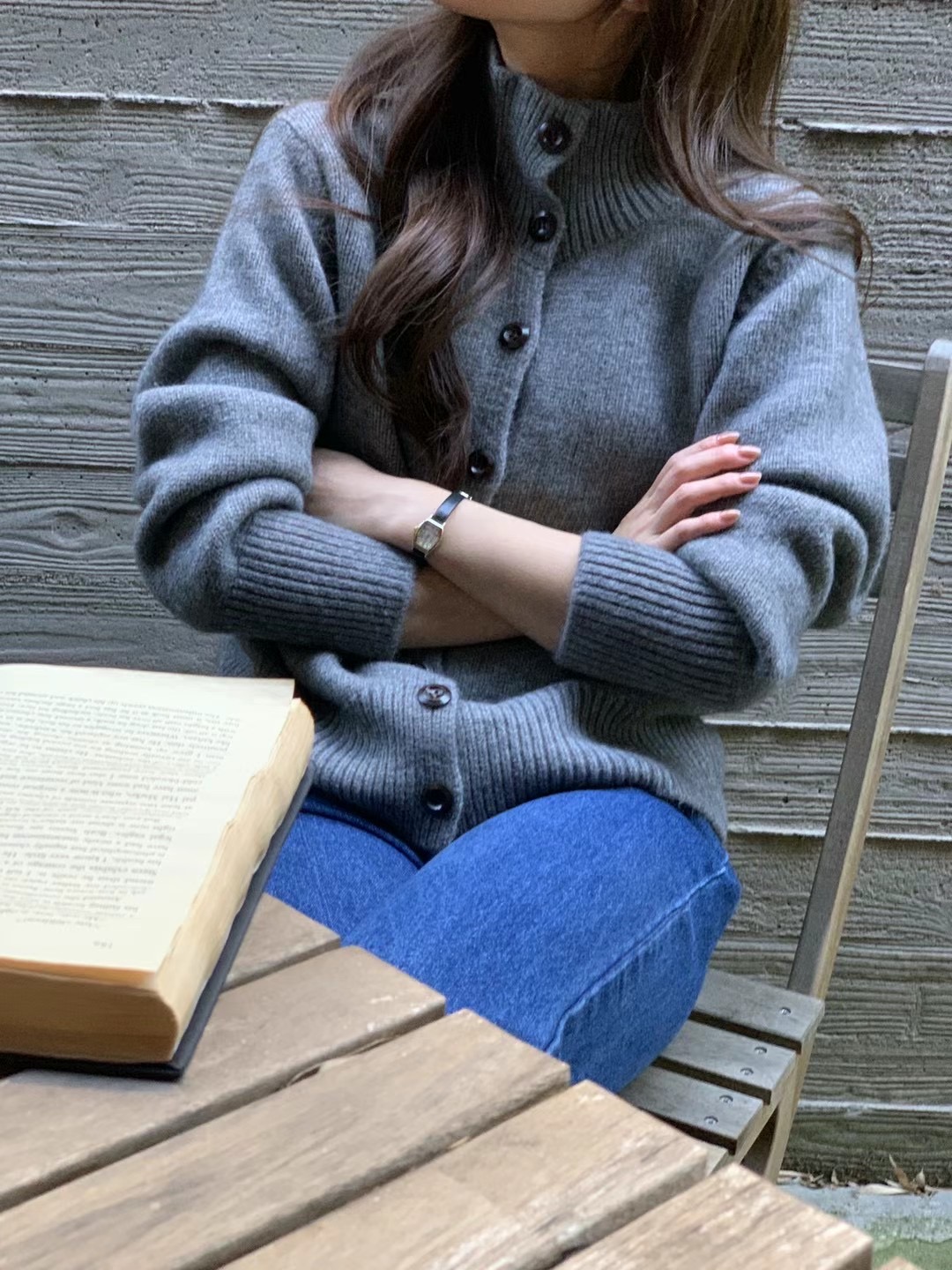 VINE韓國直郵女裝新品時尚人氣推薦真品熱賣24秋冬針織衫VINE針織衫