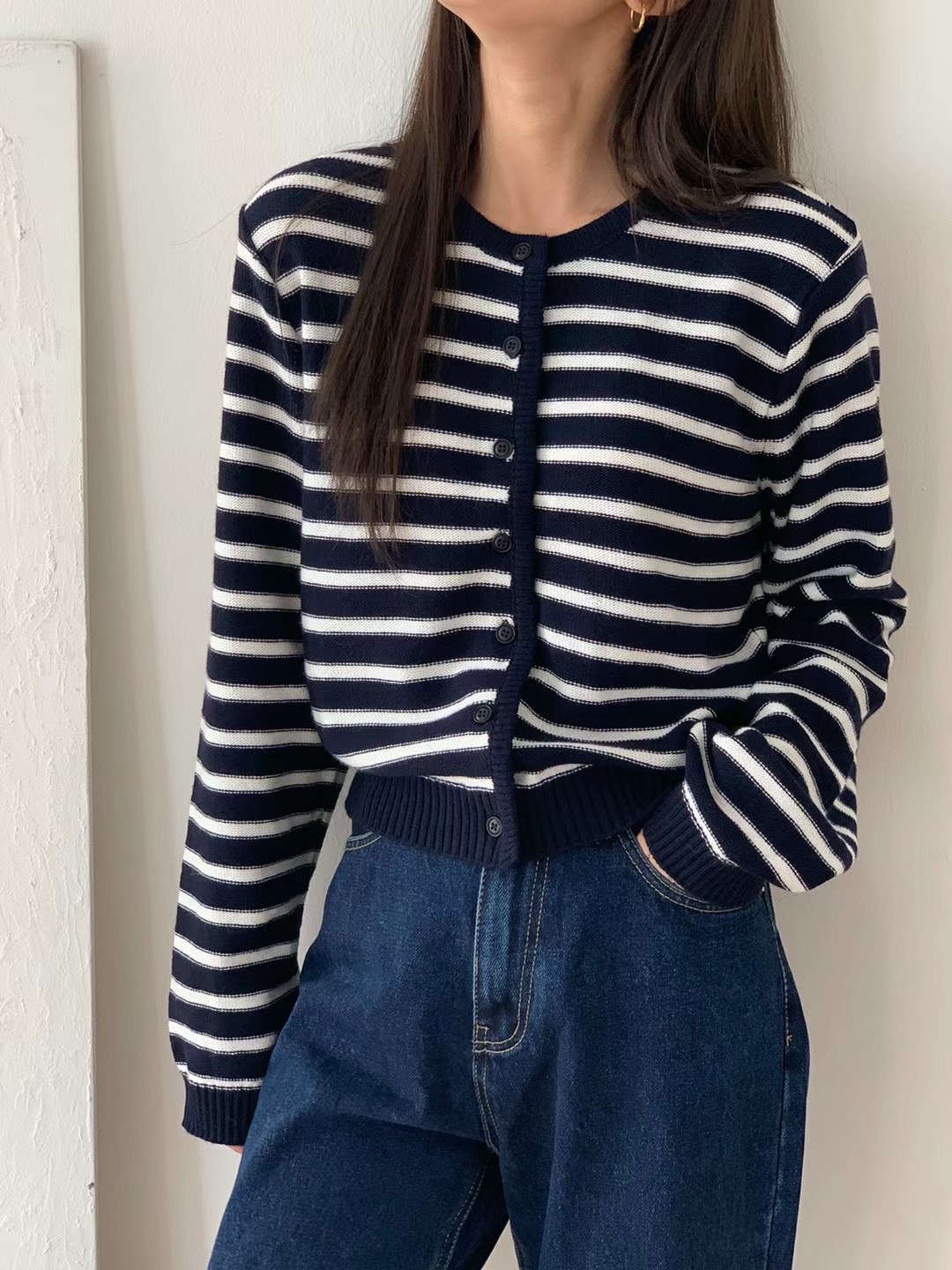 VINE韓國直郵東大門代購女裝新品職業休閑人氣時尚熱賣針織衫VINE針織衫圖色2