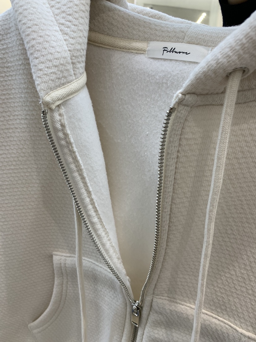 Fillmor直郵韓國代購女裝新品24秋冬休閑衛衣拉鏈加絨連帽FILLMOR衛衣