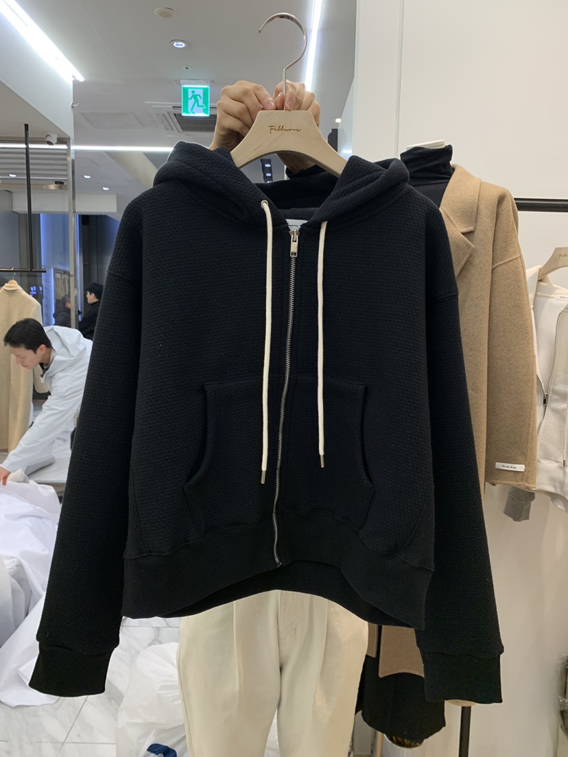Fillmor直郵韓國代購女裝新品24秋冬休閑衛衣拉鏈加絨連帽FILLMOR衛衣圖色3