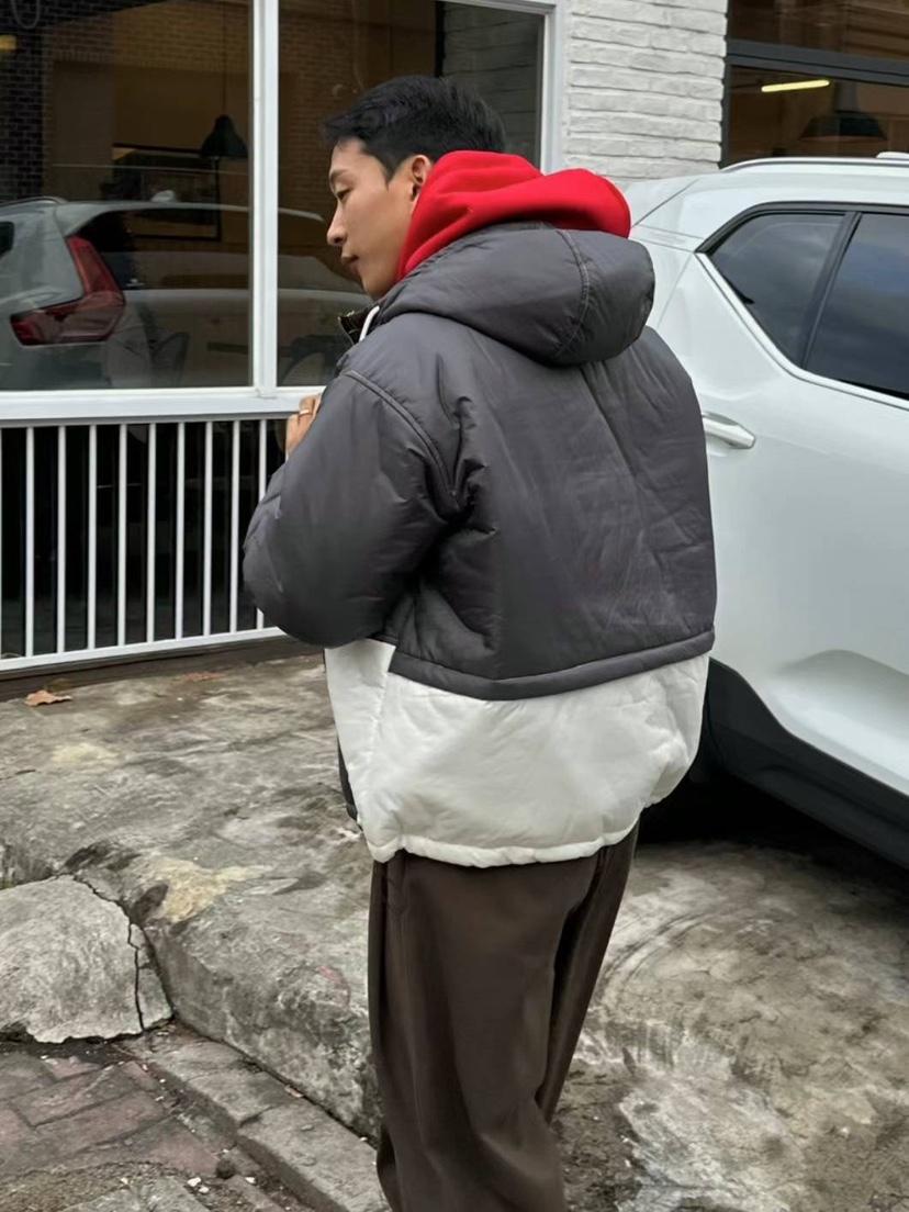 LIBERTE韓國直郵女裝新品24秋冬時尚熱賣職業短款棉服填充LIBERTE短款棉服