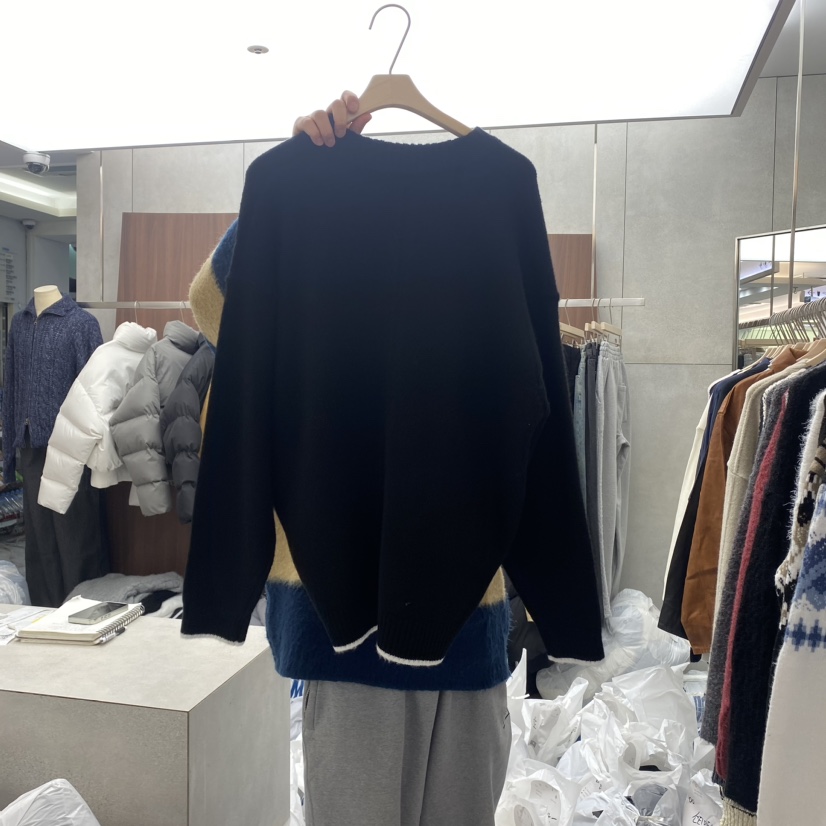 COMMON-男裝韓國直郵女裝新品24秋冬推薦人氣針織衫開衫OHNIW-男裝針織衫