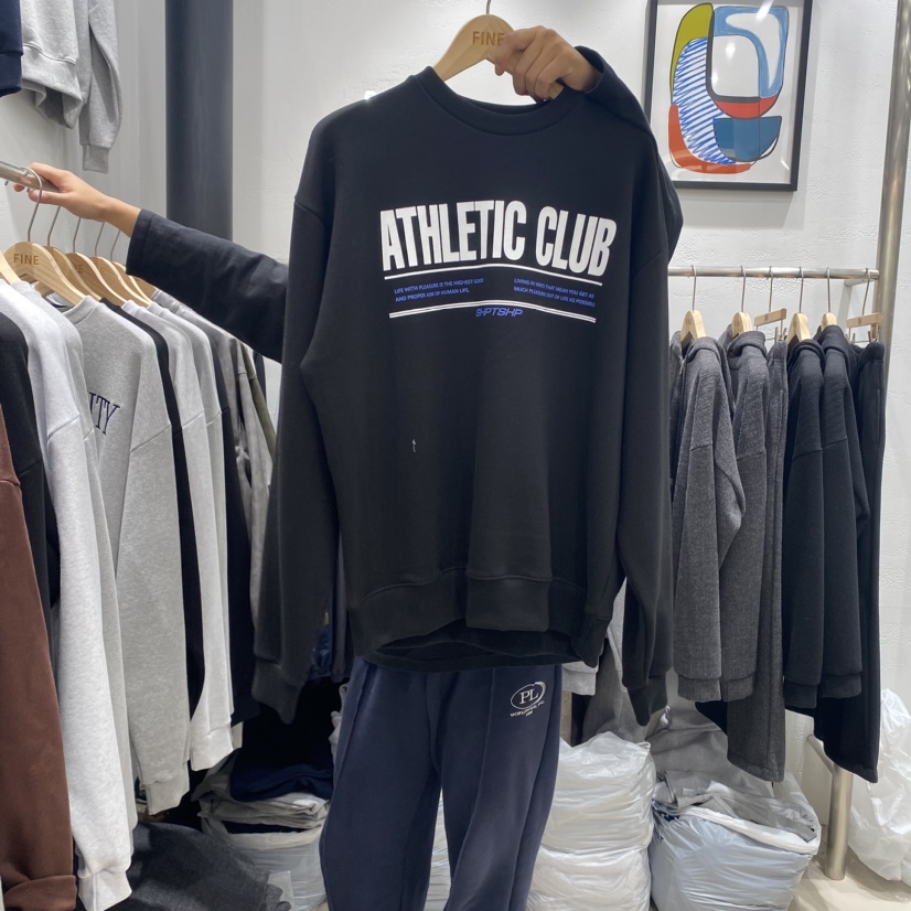 FINE韓國直郵女裝新款真品休閑24秋冬人氣推薦熱賣時尚衛衣FINE-男裝衛衣圖色3
