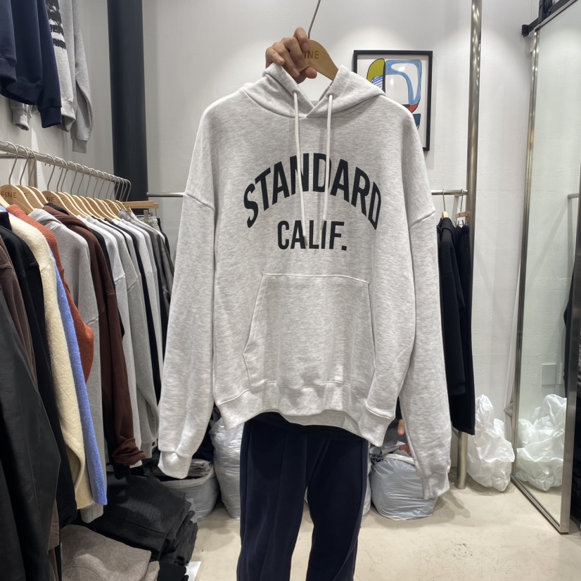 FINE直郵韓國代購女裝新品時尚推薦24秋冬職業熱賣休閑衛衣FINE-男裝衛衣圖色1
