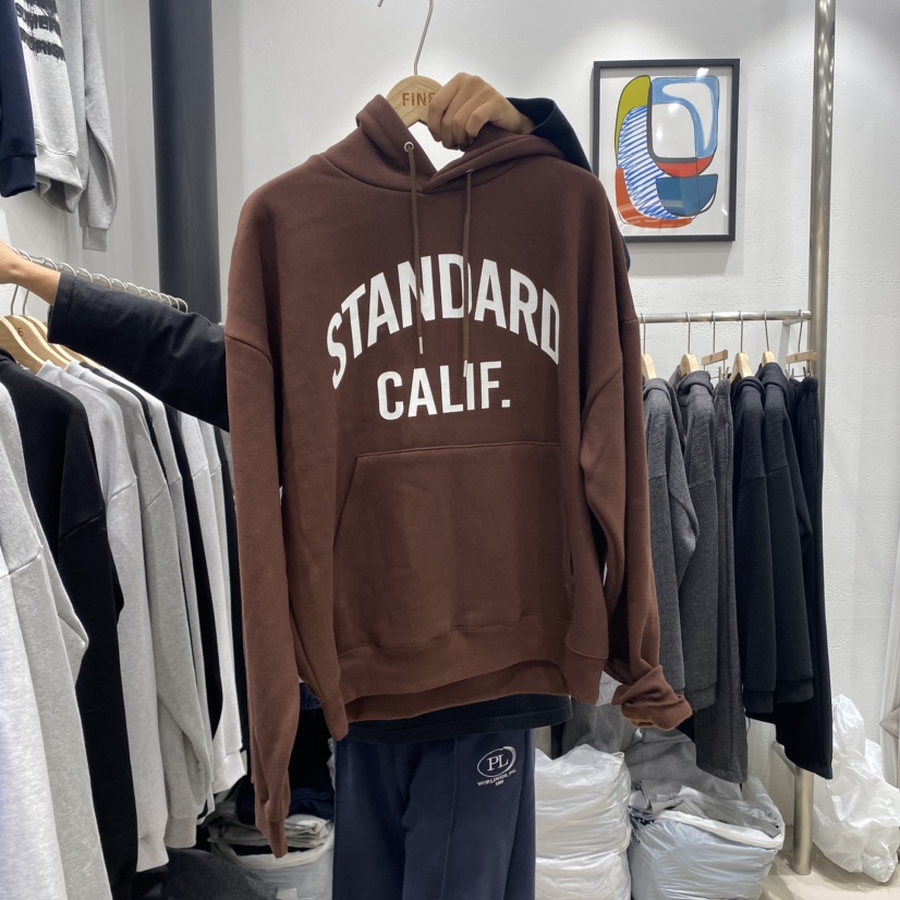 FINE直郵韓國代購女裝新品時尚推薦24秋冬職業熱賣休閑衛衣FINE-男裝衛衣圖色3