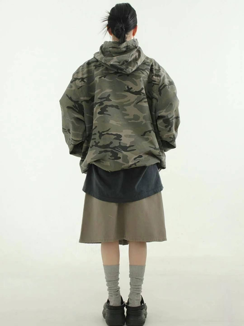 LIBERTE直郵韓國代購女裝新品24秋冬休閑真品推薦夾克連帽LIBERTE夾克