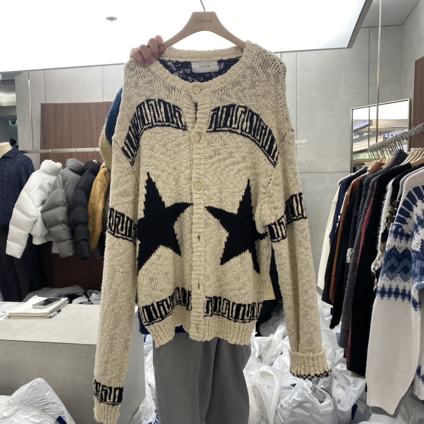 COMMON-男裝韓國直郵女裝新品時尚真品休閑推薦職業針織衫OHNIW-男裝針織衫