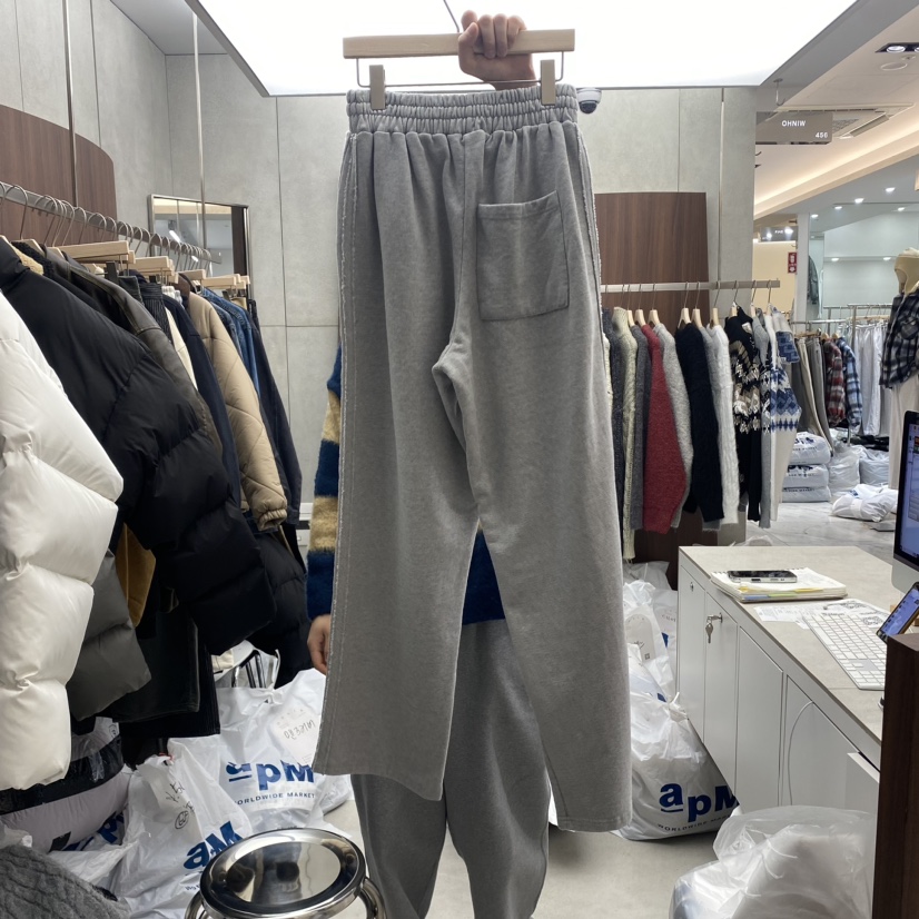 COMMON-男裝韓國直郵女裝新款推薦休閑24秋冬職業休閑褲OHNIW-男裝休閑褲