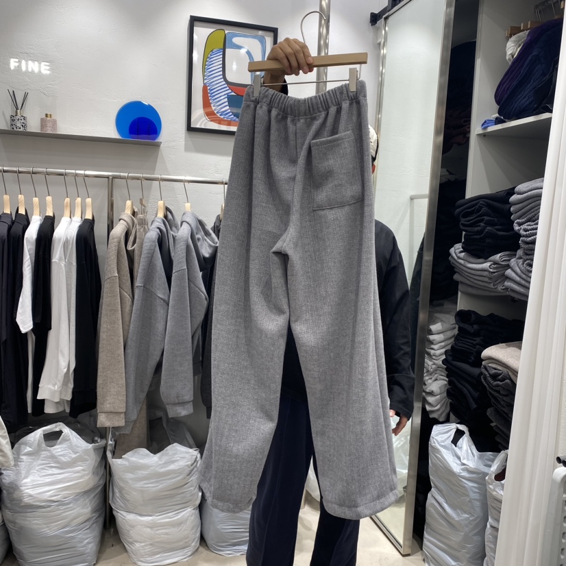 FINE直郵韓國代購女裝新品推薦休閑時尚職業真品休閑褲羊毛FINE-男裝休閑褲