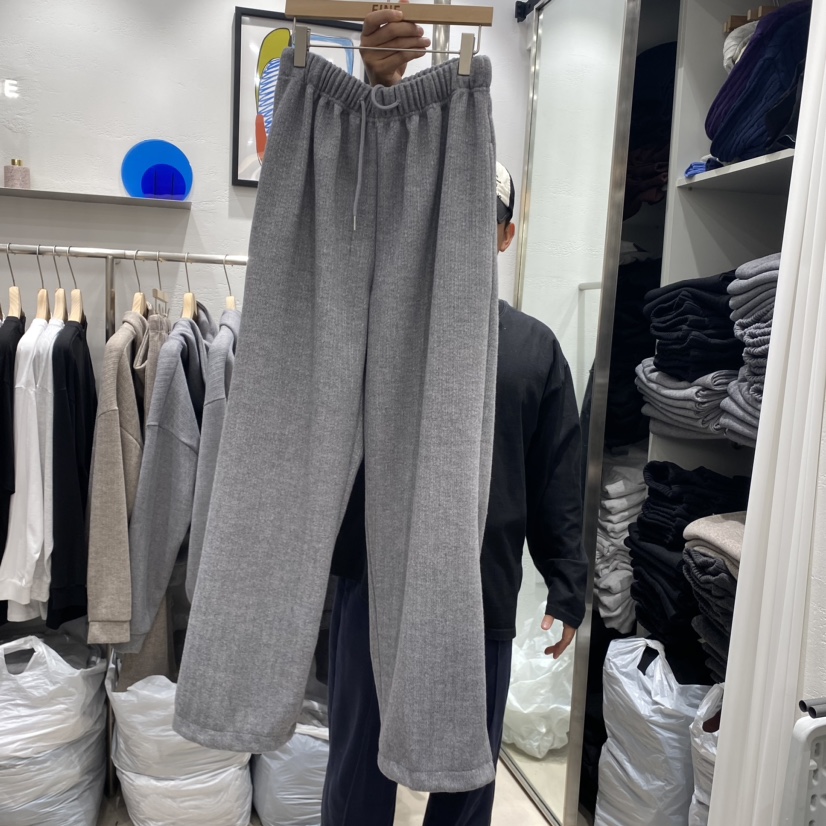 FINE直郵韓國代購女裝新品推薦休閑時尚職業真品休閑褲羊毛FINE-男裝休閑褲圖色2