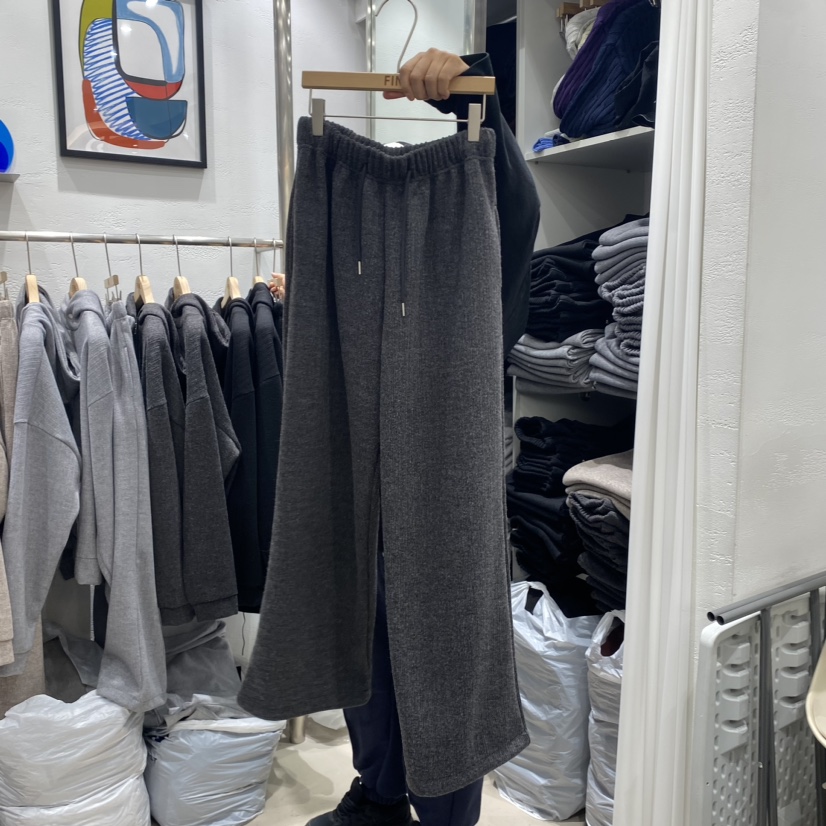 FINE直郵韓國代購女裝新品推薦休閑時尚職業真品休閑褲羊毛FINE-男裝休閑褲圖色3