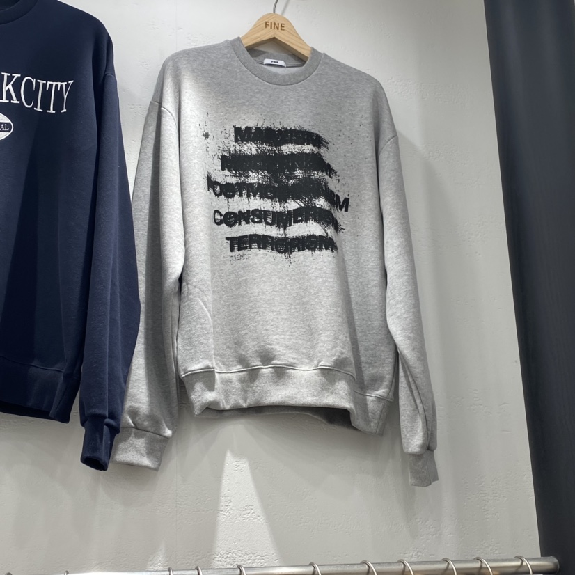 FINE韓國直郵女裝新品推薦真品職業人氣24秋冬熱賣休閑衛衣FINE-男裝衛衣圖色3