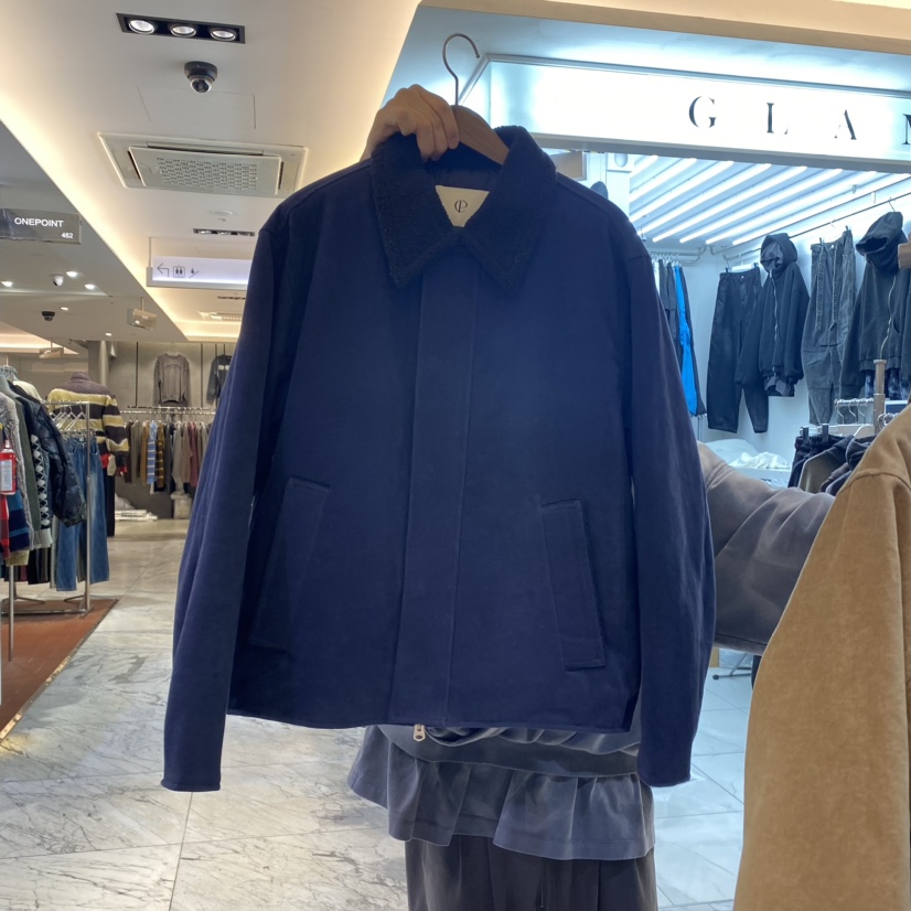 COOPER韓國直郵東大門實拍女裝新款真品休閑推薦短款棉服羊毛COOPER短款棉服圖色2