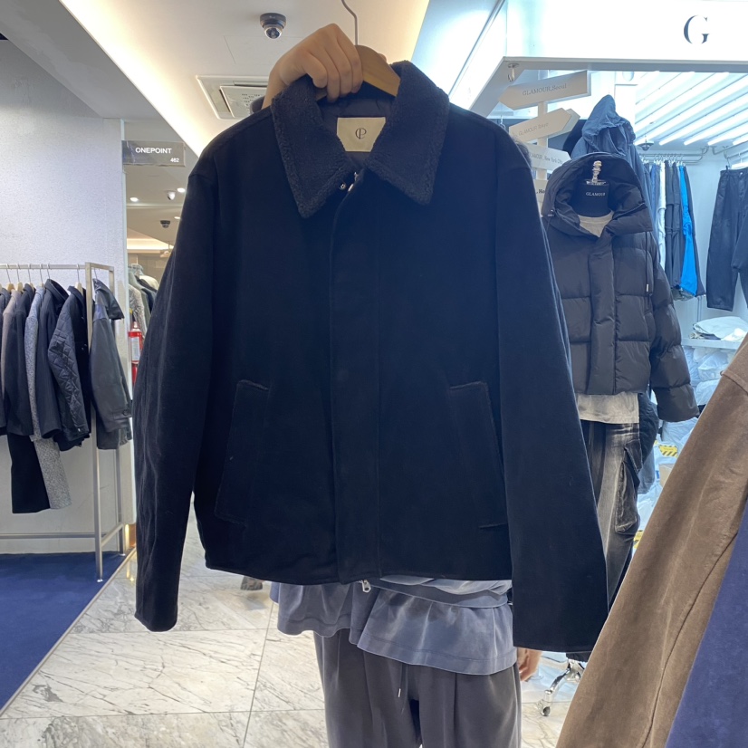 COOPER韓國直郵東大門實拍女裝新款真品休閑推薦短款棉服羊毛COOPER短款棉服圖色4