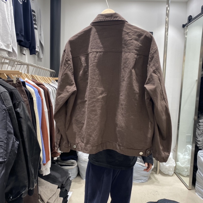 FINE韓國直郵女裝新款24秋冬人氣真品休閑推薦職業熱賣夾克FINE-男裝夾克