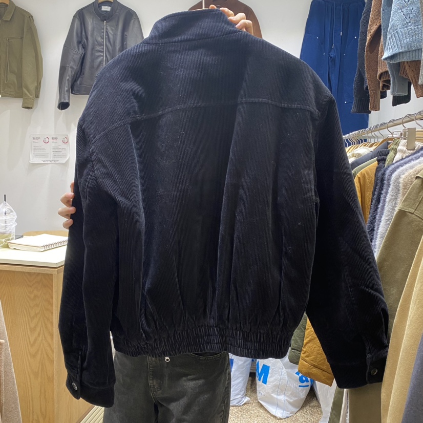 ORDINARY直郵韓國代購女裝新品職業時尚推薦休閑夾克燈芯絨ORDINARY夾克