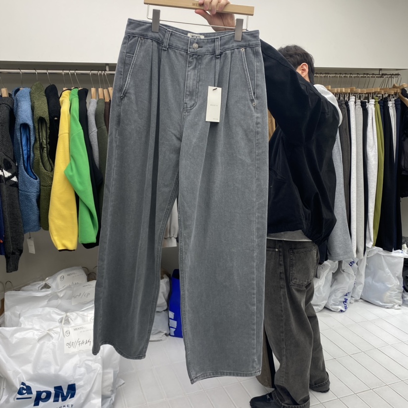 MENTO-男裝韓國直郵女裝新款真品推薦人氣職業時尚休閑褲加絨MENTO休閑褲