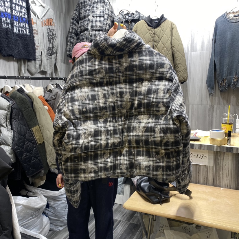 IN BY IN韓國直郵東大門實拍女裝新品熱賣真品短款棉服短款IN BY IN-男裝短款棉服