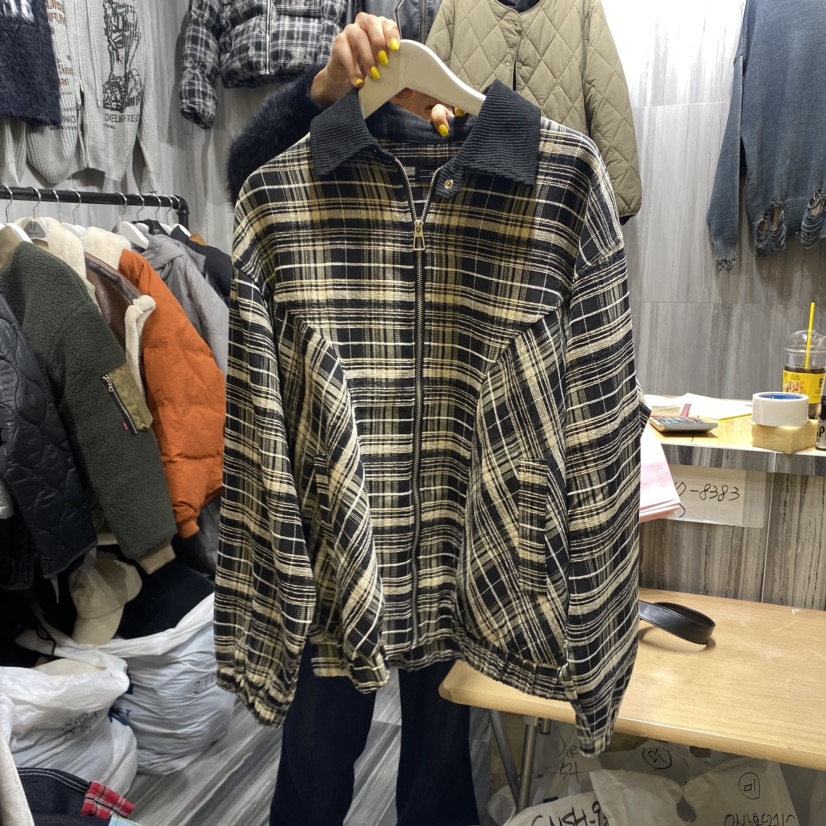 IN BY IN直郵韓國代購女裝新品職業推薦休閑24秋冬夾克IN BY IN-男裝夾克