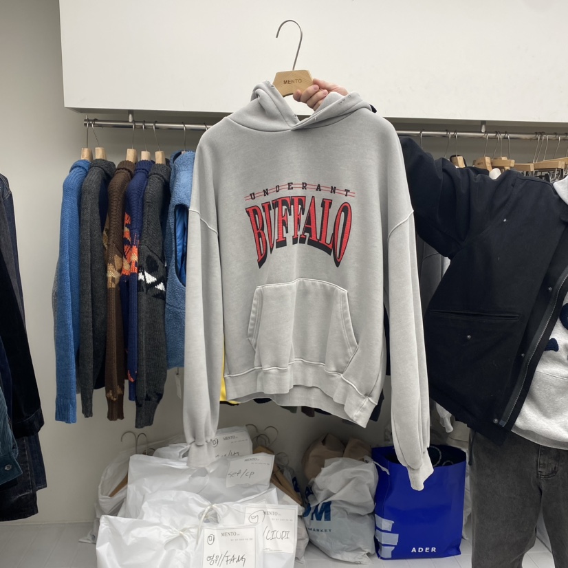 MENTO-男裝直郵韓國代購女裝新款熱賣休閑24秋冬衛衣加絨MENTO衛衣圖色2