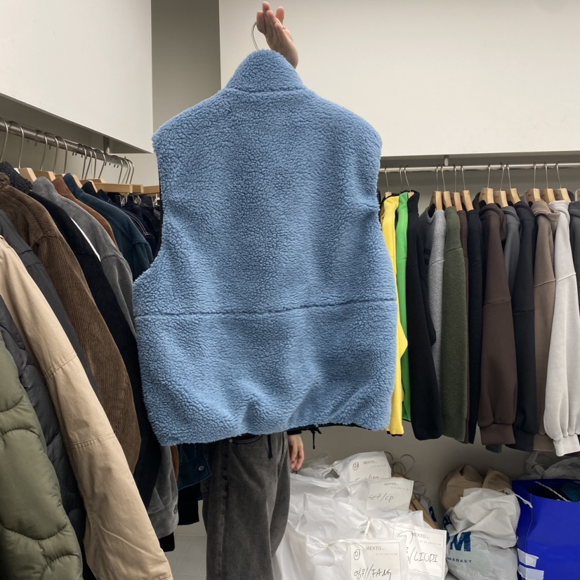 MENTO-男裝直郵韓國代購女裝新品熱賣人氣馬甲可拆卸兩面穿MENTO馬甲