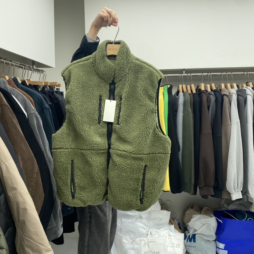 MENTO-男裝直郵韓國代購女裝新品熱賣人氣馬甲可拆卸兩面穿MENTO馬甲圖色2