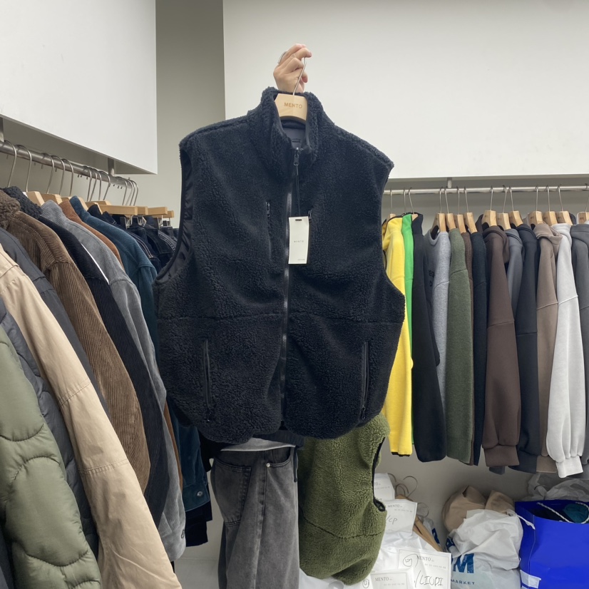 MENTO-男裝直郵韓國代購女裝新品熱賣人氣馬甲可拆卸兩面穿MENTO馬甲圖色3