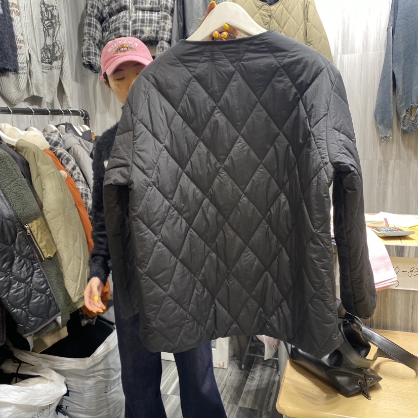 IN BY IN韓國直郵女裝新品時尚熱賣休閑職業24秋冬短款棉服IN BY IN-男裝短款棉服