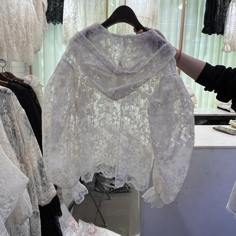 VIVI MARKET韓國直郵女裝新品熱賣人氣職業休閑襯衫蕾絲衫VIVI MARKET襯衫/蕾絲衫