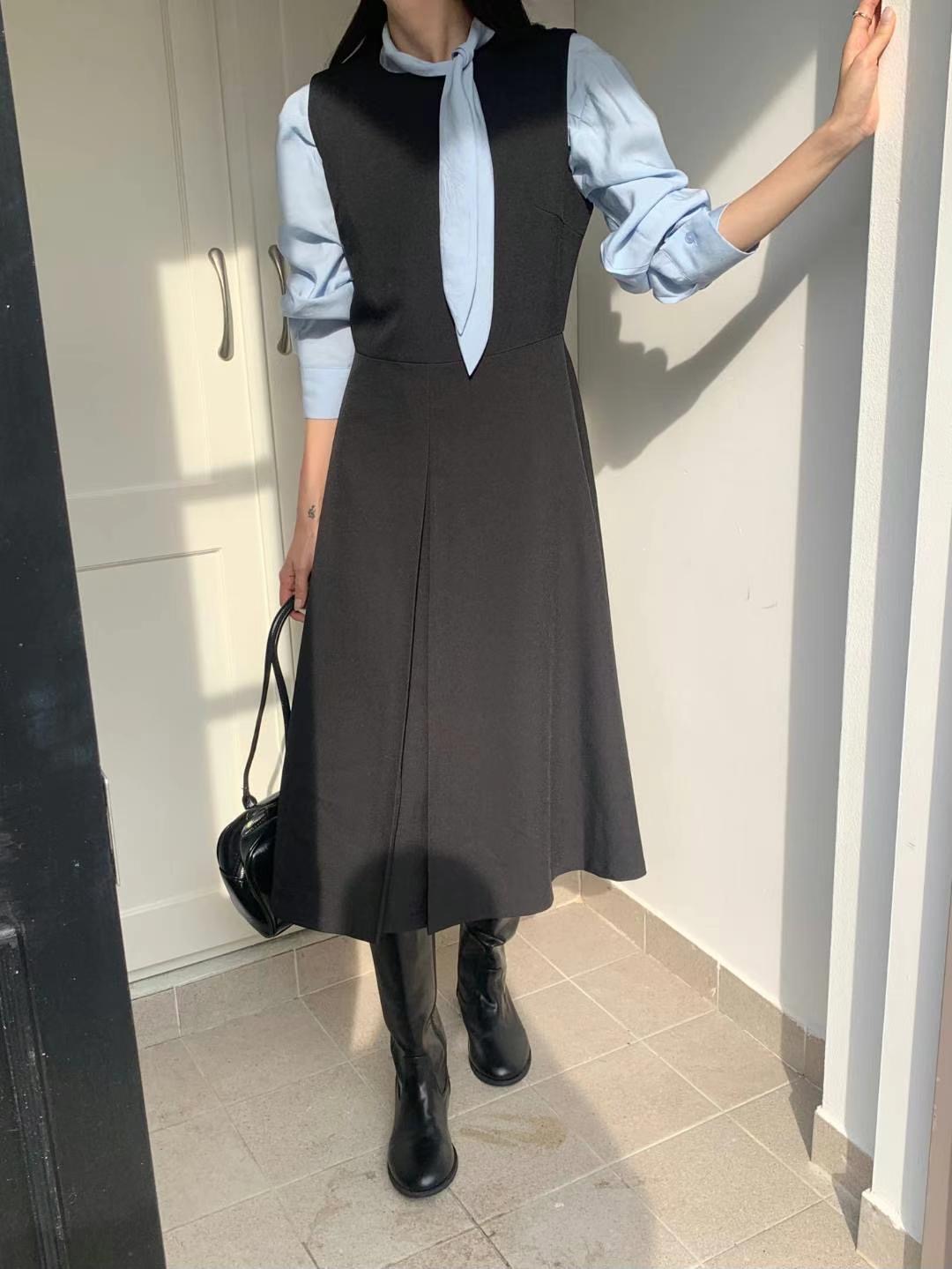 MOR___韓國直郵東大門實拍女裝新款推薦熱賣休閑連衣裙長款MOR___連衣裙圖色2
