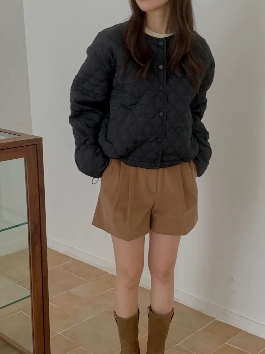 FOLLOW B韓國直郵東大門代購女裝新款時尚24秋冬人氣夾克FOLLOW B夾克圖色3
