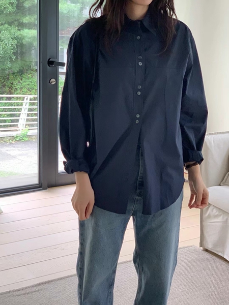 MERRYPN直郵韓國代購女裝新款休閑推薦24秋冬熱賣襯衫蕾絲衫LENEUF襯衫/蕾絲衫圖色3