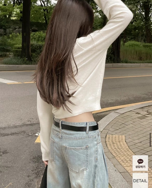 ATTHISMOMENT韓國直郵女裝新品休閑真品時尚人氣職業針織衫LEESA針織衫