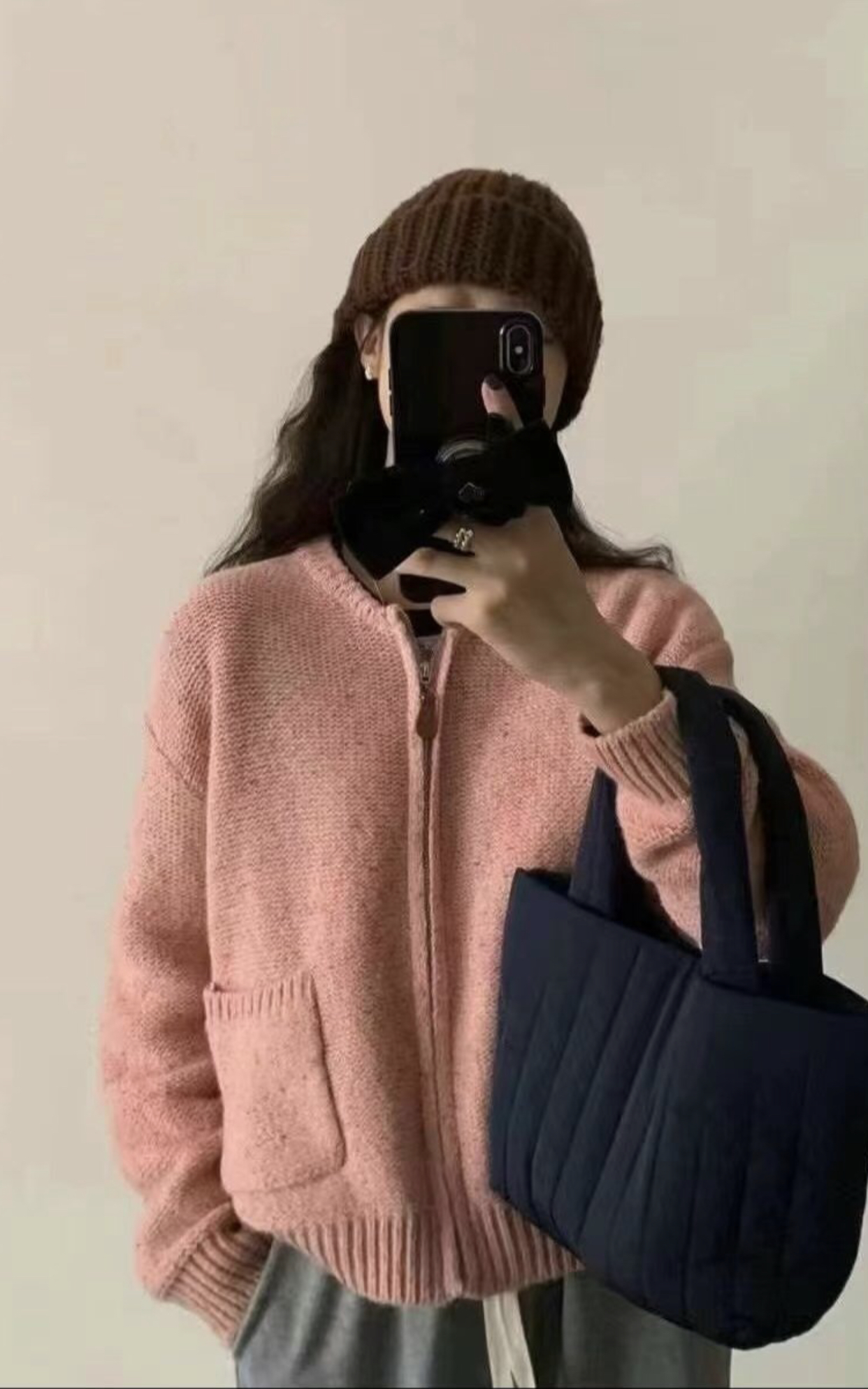 ADORA韓國直郵女裝新款推薦真品人氣休閑24秋冬職業針織衫ADORA針織衫圖色2
