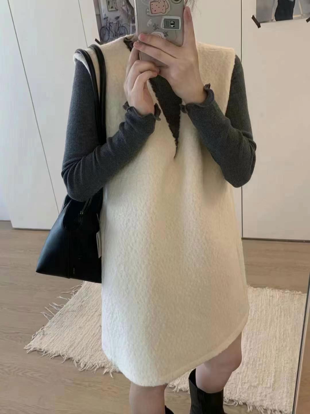 ADORA韓國直郵女裝新款人氣真品24秋冬時尚熱賣休閑連衣裙ADORA連衣裙