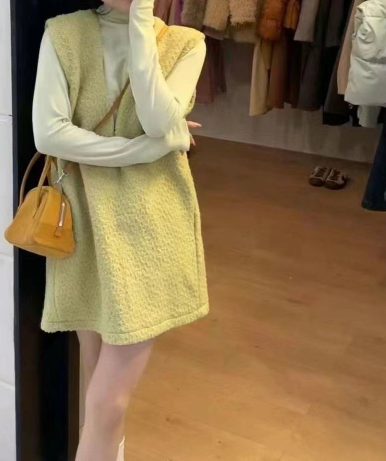ADORA韓國直郵女裝新款人氣真品24秋冬時尚熱賣休閑連衣裙ADORA連衣裙圖色3