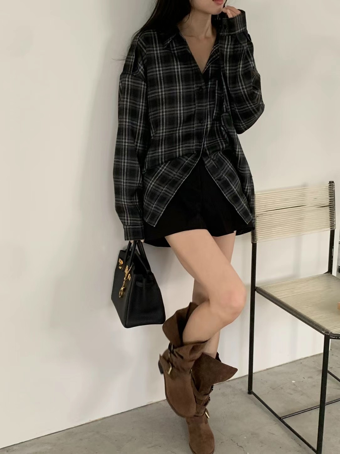 WHYNOT韓國直郵女裝新款24秋冬人氣熱賣休閑真品襯衫蕾絲衫WHYNOT襯衫/蕾絲衫