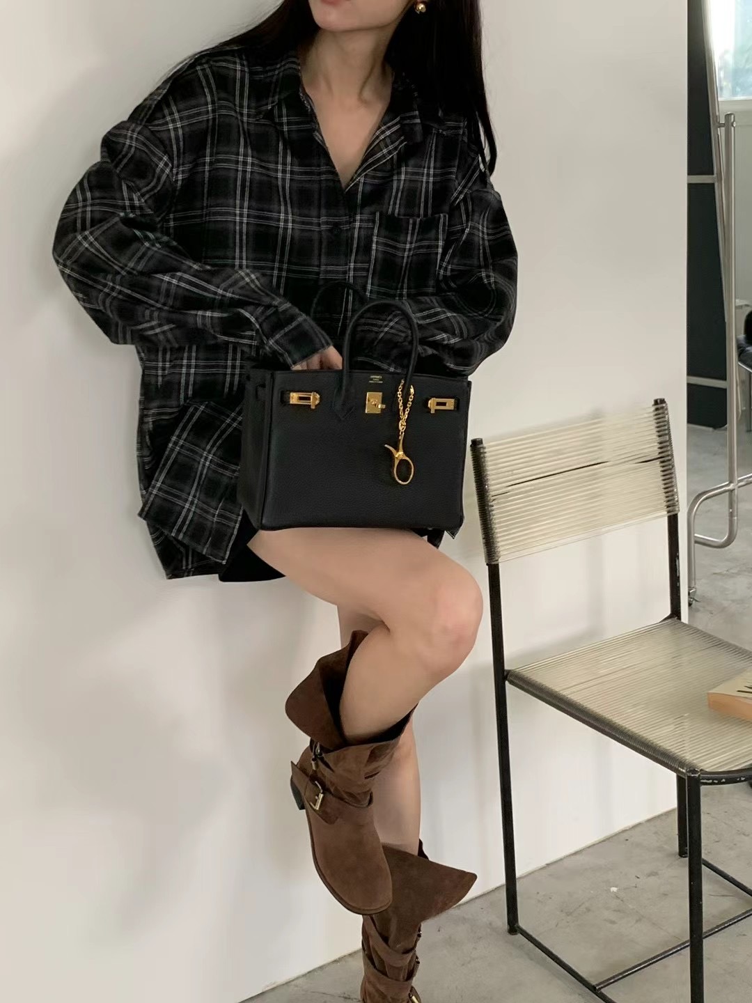 WHYNOT韓國直郵女裝新款24秋冬人氣熱賣休閑真品襯衫蕾絲衫WHYNOT襯衫/蕾絲衫