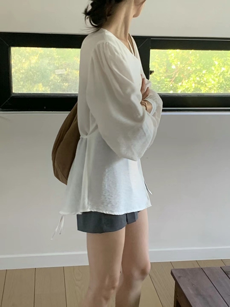 WHYNOT韓國直郵女裝新品真品時尚推薦職業熱賣人氣襯衫蕾絲衫WHYNOT襯衫/蕾絲衫