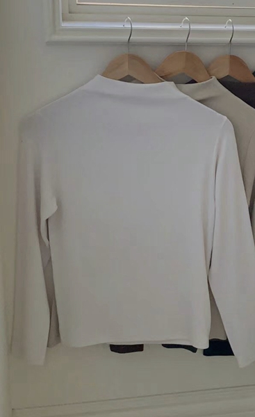 IVORY韓國直郵東大門實拍女裝新款推薦人氣時尚職業長袖T恤IVORY長袖T恤圖色1