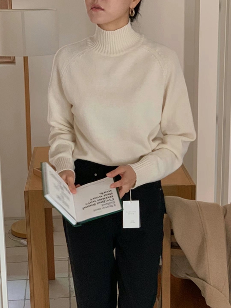 IVORY直郵韓國代購女裝新品熱賣人氣職業24秋冬休閑針織衫IVORY針織衫