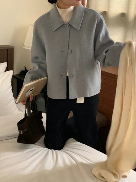 IVORY韓國直郵女裝新款職業人氣熱賣真品24秋冬休閑推薦夾克IVORY夾克圖色2