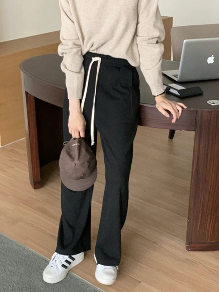 IVORY韓國直郵女裝新款熱賣推薦休閑真品人氣時尚24秋冬休閑褲IVORY休閑褲