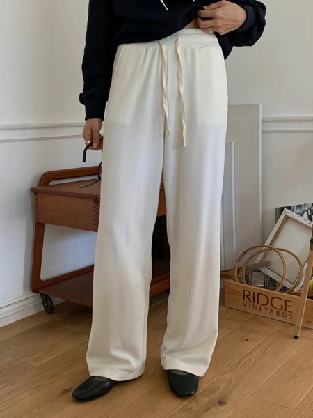 IVORY韓國直郵女裝新款熱賣推薦休閑真品人氣時尚24秋冬休閑褲IVORY休閑褲圖色1