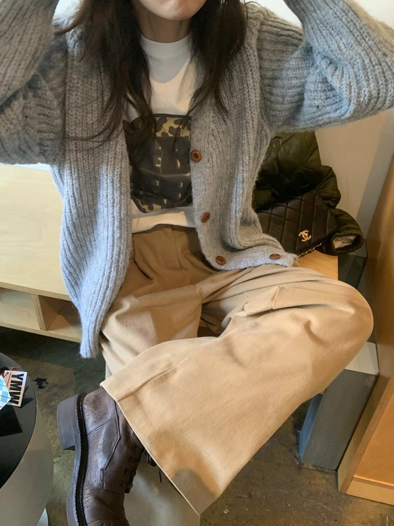 ONDA直郵韓國代購女裝新品休閑熱賣人氣推薦24秋冬針織衫ONDA針織衫