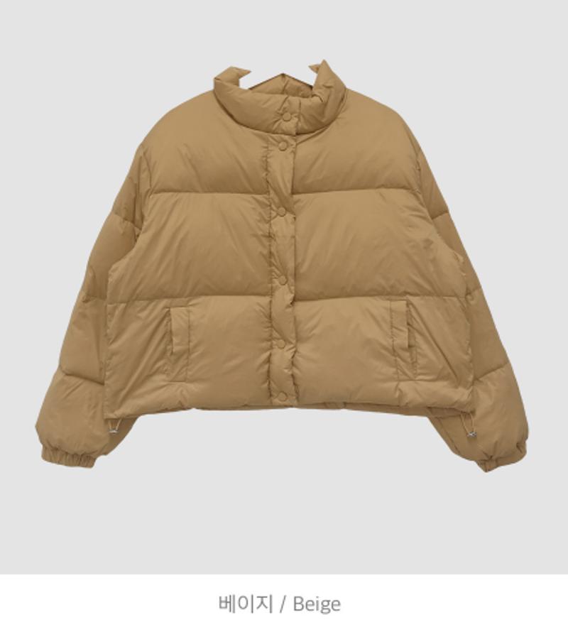 AFFEL直郵韓國代購女裝新品24秋冬時尚職業短款棉服羅紋鴨絨AFFEL短款棉服圖色4