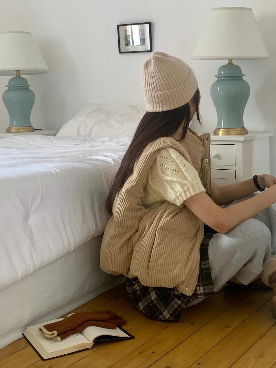 OUS.SEOUL東大門實拍女士新品24秋夏人氣熱賣真品時尚馬甲OUS.SEOUL馬甲